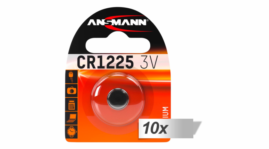10x1 Ansmann CR 1225