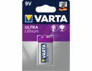 10x1 Varta Ultra Lithium 9V-Block 6 LR 61 VPE Innenkarton