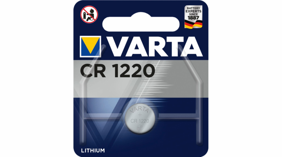 10x1 Varta electronic CR 1220 VPE Innenkarton