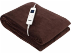 NOVEEN ELEKTRICKÁ DEKA EB655 HNĚDÁ SUPER SOFT 180X130CM