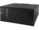Alantec 9U 19 Hanging Cabinet Black- 450 mm