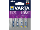 10x4 Varta Ultra Lithium Micro AAA LR 03
