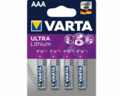 10x4 Varta Ultra Lithium Micro AAA LR 03