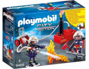 Hasičské auto se žebříkem Playmobil, Hasiči, 89 dílků