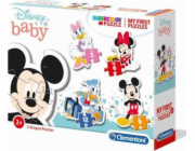 Clementoni - Moje první puzzle Mickey Mouse 3+6+9+12 dílků
