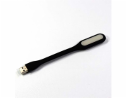 USB lampa, 6 LED, černá