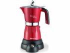 Elektrický kávovar Ariete Mokina na 4 šálky (1368/06 červ...