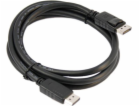 DisplayPort - DisplayPort kabel 2m černý