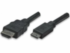 Techly HDMI Mini - HDMI kabel 1,8 m černý (ICOC-HDMI-B-015)