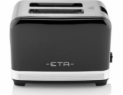 Toster Eta ETA ETA916690020 STORIO Toaster, Power 930 W, 2 slots, Stainless steel, Black