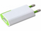 Techly nabíječka Techly Slim USB nabíječka 230V-5V,1A bíl...