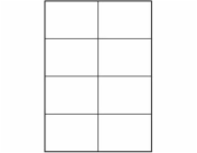 Logo etikety bílé  105mm x 74,2mm  balen