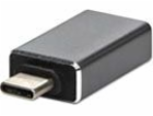USB adaptér USB-C - USB stříbrný