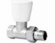 Sada rovných ventilů Arco (přívodní ventil + zpětný ventil s kovovou maticí) 1/2"F Teide Plus (KCM14)