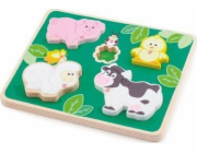 SEVI DŘEVĚNÁ FARMA PUZZZLE
