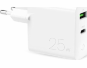 Puro Mini Fast Travel Charger 1x USB-A USB-C 3 A (PUR521WHT)