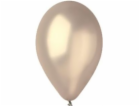 GoDan Balloons 26cm, metalická stříbrná