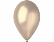 GoDan Balloons 26cm, metalická stříbrná