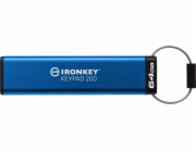 Kingston IronKey Keypad 200 64 GB, USB-Stick IKKP200/64GB
