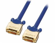 Lindy DVI-D - DVI-D kabel 2m modrý