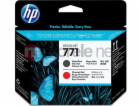 Tisková hlava HP No 771 Matte Black/Chr Red (CE017A)