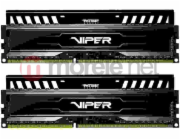 Paměť Patriot Viper 3, DDR3, 8 GB, 1600 MHz, CL9 (PV38G160C9K)