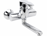 KFA umyvadlová baterie nástěnná quartz chrom (4200-810-00)
