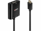 Lindy USB-C MiniJack 3,5 mm adaptér D-Sub (VGA), 0,1 m, č...