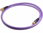 Melodika RCA (Cinch) - BNC kabel 9m fialový