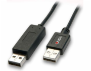 Lindy KVM kabel Smart Data Link USB AA 2.0 Lindy 42617 - 1m