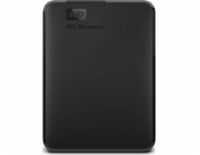 Přenosný externí pevný disk WD HDD Elements 1 TB černý (WDBUZG0010BBK-WESN)