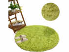 Strado Kulatý koberec Shaggy Strado 300x300 GreenGrass (G...