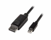 PREMIUMCORD Mini DisplayPort - DisplayPort V1.2 přípojný kabel M/M 1m