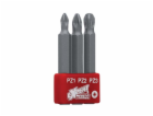 Modeco Sada bitů 50mm PZ1-PZ3 3ks. - MN-15-522