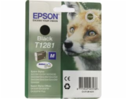 Epson T1281 - Velikost M - černá - originální - blistr s RF / akustickým alarmem - inkoustová cartridge - pro Stylus S22, SX230, SX235, SX420, SX430, SX435, SX438, SX440, SX445; Stylus Office BX305