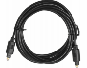 Kabel Libox Toslink - Toslink 1,5 m černý (LB0028)