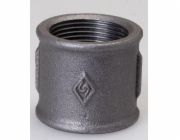 Opálová zásuvka M2 3/4 černá - 727005