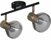 Activejet LISA double black and gold ceiling wall light strip E14 wall lamp for living room