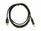 Akyga kabel USB A-B 1.8m/černá
