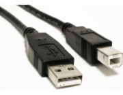 Akyga kabel USB A-B 1.8m/černá