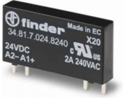 Finder Relé 34.81.7.024.8240 úzké