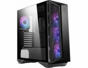 MSI skříň MPG GUNGNIR 111R/ bez zdroje/ levé temperované sklo/ 4x 120 mm ARGB fan/ 1x USB-C/ 2x USB3.2/ černá