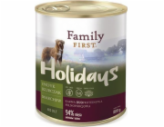 FAMILY FIRST Adult Turkey with parsley - Wet dog food - 400 g