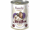 FAMILY FIRST Adult Beef with carrot - Wet dog food - 200 g