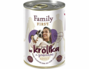 FAMILY FIRST Adult Beef with carrot - Wet dog food - 200 g