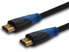 Savio CL-48 HDMI cable 2 m HDMI Type A (Standard) Black Blue