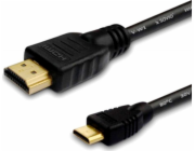 KABEL HDMI (M) - Mini HDMI (M) 1,5m, czarny, CL-09