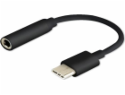 Audio adaptér - USB typ C - Mini Jack 3,5 mm SAVIO AK-35 / B