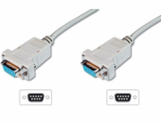 Digitus Null-Modem Anschlusskabel (beige, 1,8 Meter)