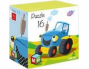 Puzzle 16 dílků Traktor Multigra